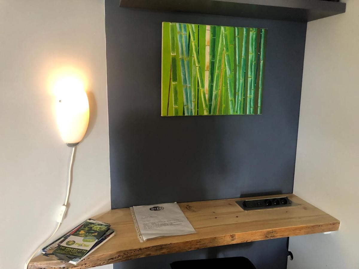 Appartement studio indépendant dans propriété avec piscine et wifi à Saint-Gilles Les Bains Extérieur photo